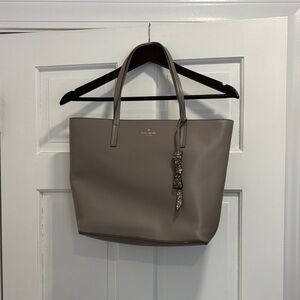 Kate Spade Taupe Tote Bag
